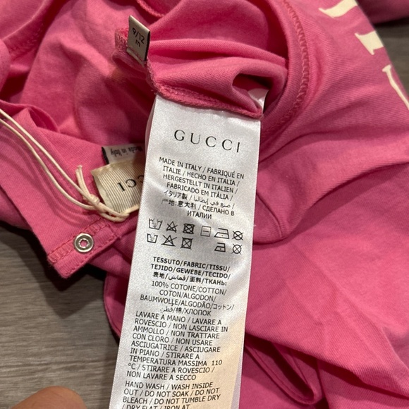 Gucci Baby Logo Onesie - Picture 7 of 7